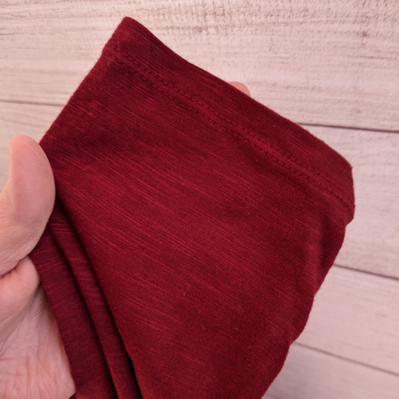 Lucky Brand top size large, red and white diamonds - Picture 10 of 10